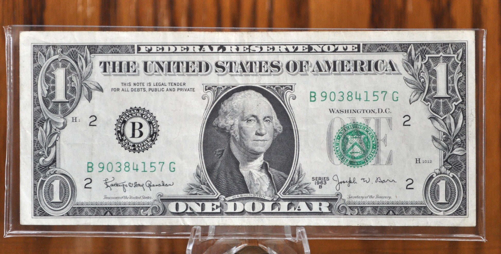 1963 1 Dollar Federal Reserve Note - Choose by Grade - 1963 One Dollar FRN - Fr#1900A - Fr 1902-L