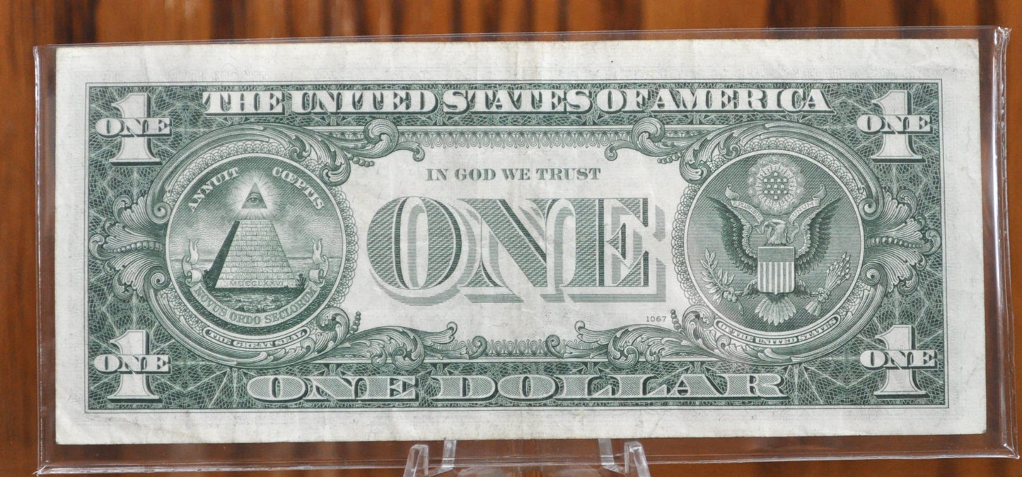 1963 1 Dollar Federal Reserve Note - Choose by Grade - 1963 One Dollar FRN - Fr#1900A - Fr 1902-L