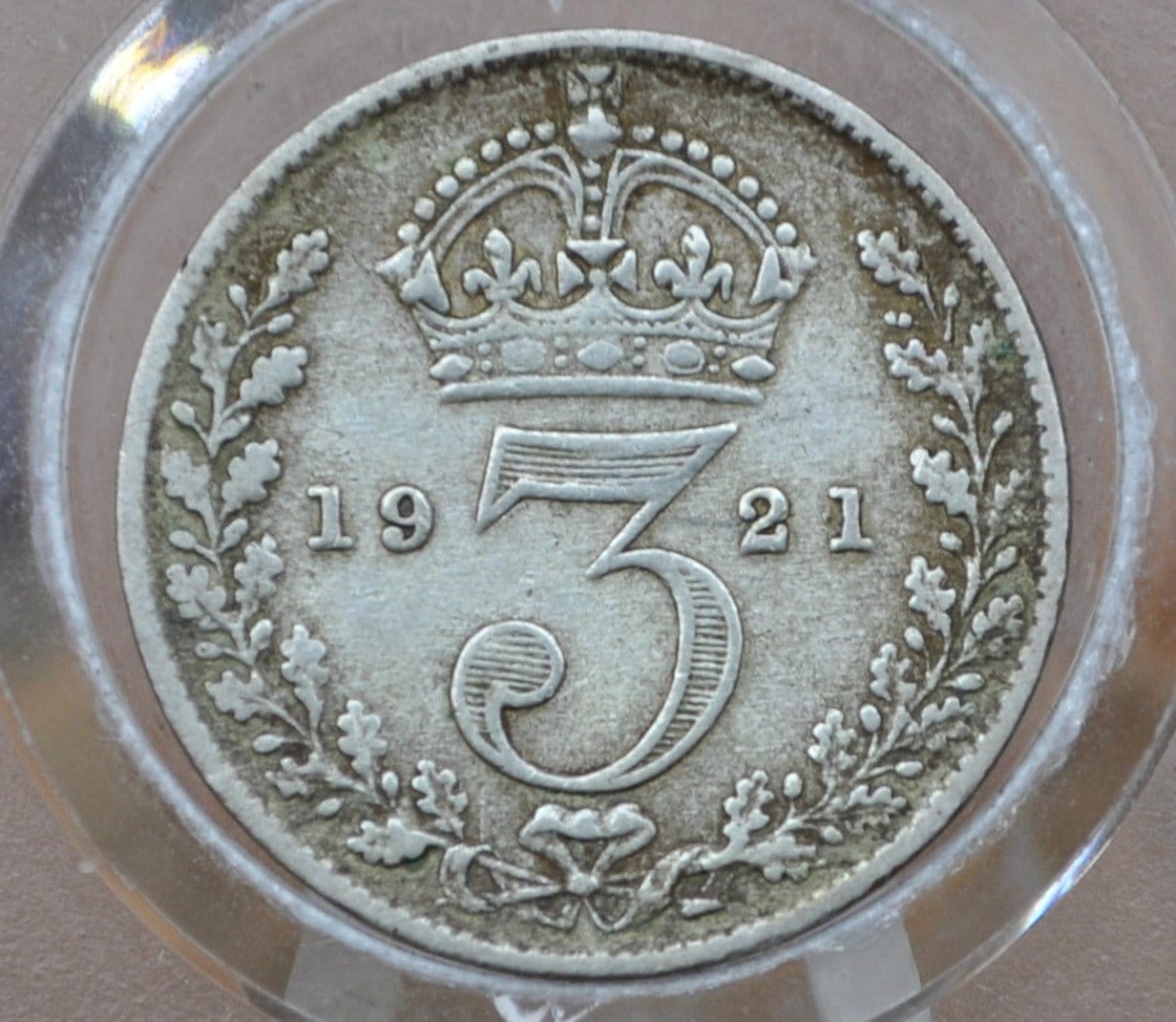 1920-1926 Great Britain Silver 3 Pence Silver - VF/AU Grades Conditions - UK 3 Pence Great Britain Three Pence 50% Silver