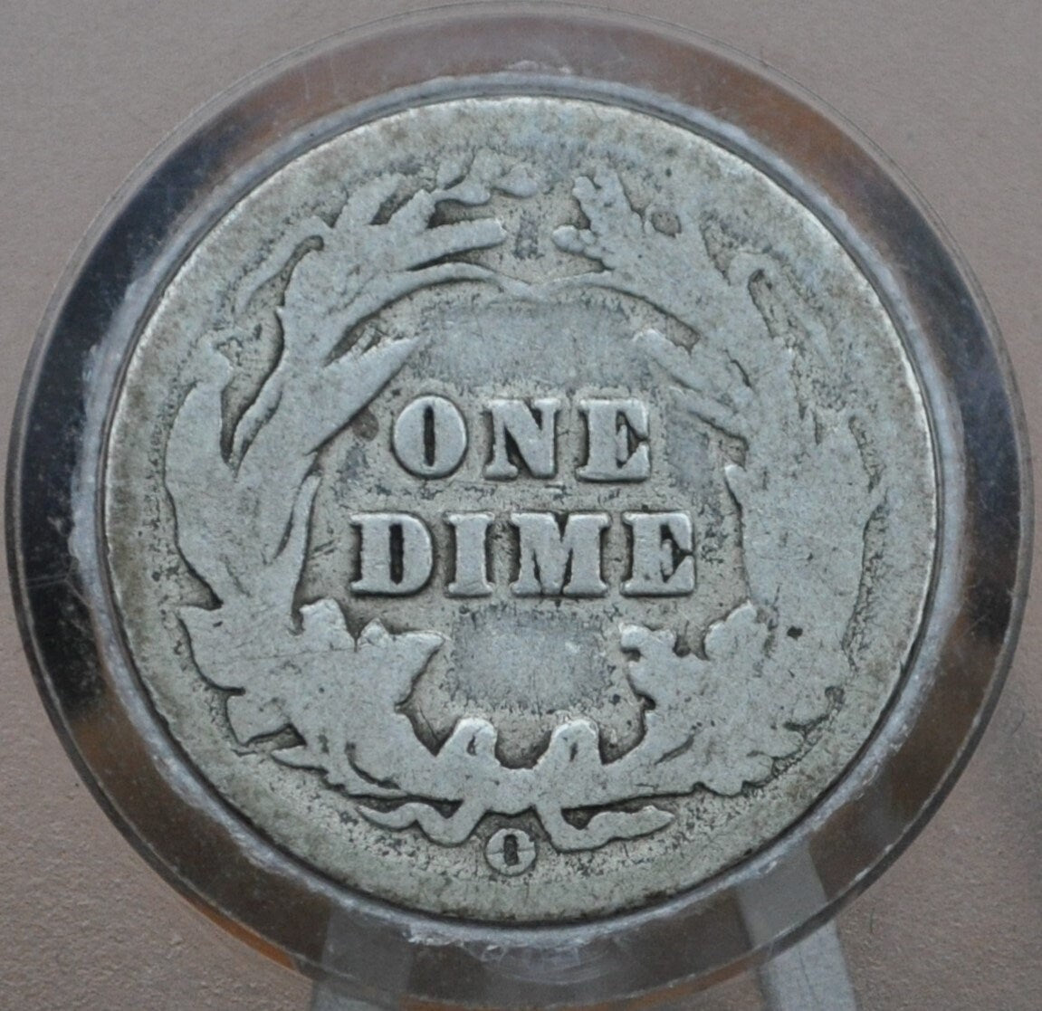 1906-O Barber Silver Dime - G (Good) Grade / Condition - New Orleans Mint - 1906 O Barber Dime 1906O Dime Silver