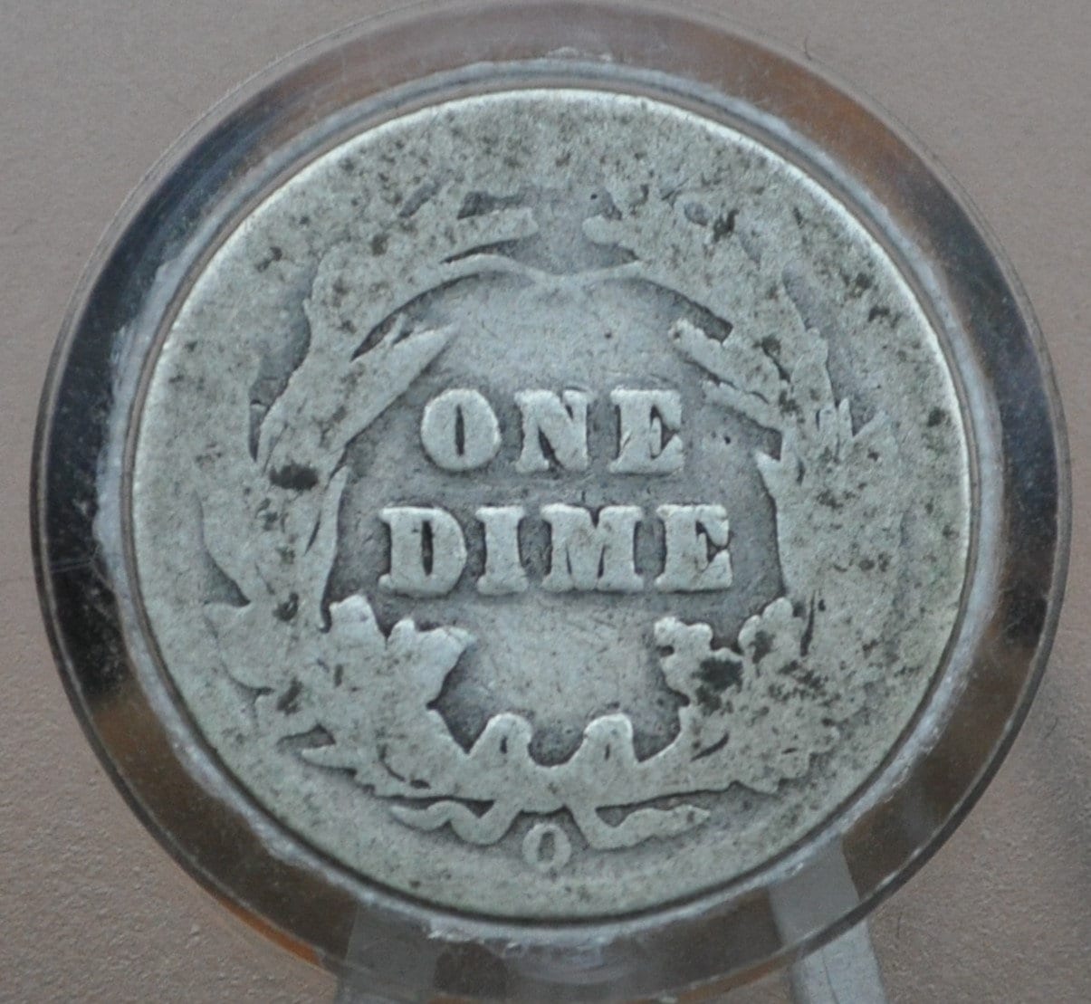 1901-O Barber Silver Dime - G (Good) Grade / Condition - New Orleans Mint - 1901 O Barber Dime - Silver Dimes