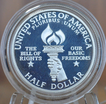 1993-S James Madison-Bill of Rights Silver Commemorative Half Dollar - Proof - James Madison Proof Half Dollar 1993S