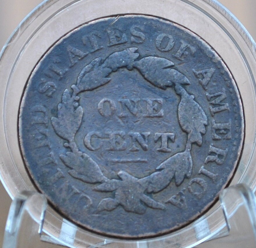 1832 Matron Head Large Cent - G (Good) Grade / Condition - 1832 Liberty Head Cent - 1832 US One Cent - Matron Head 1816 to 1835